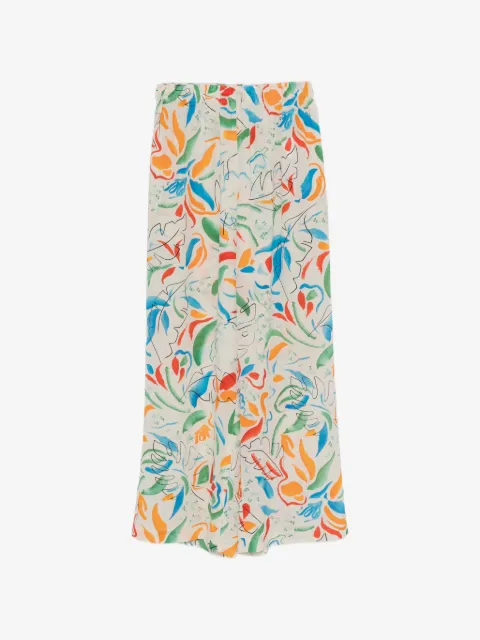 ASPESI Broek met abstract patroon