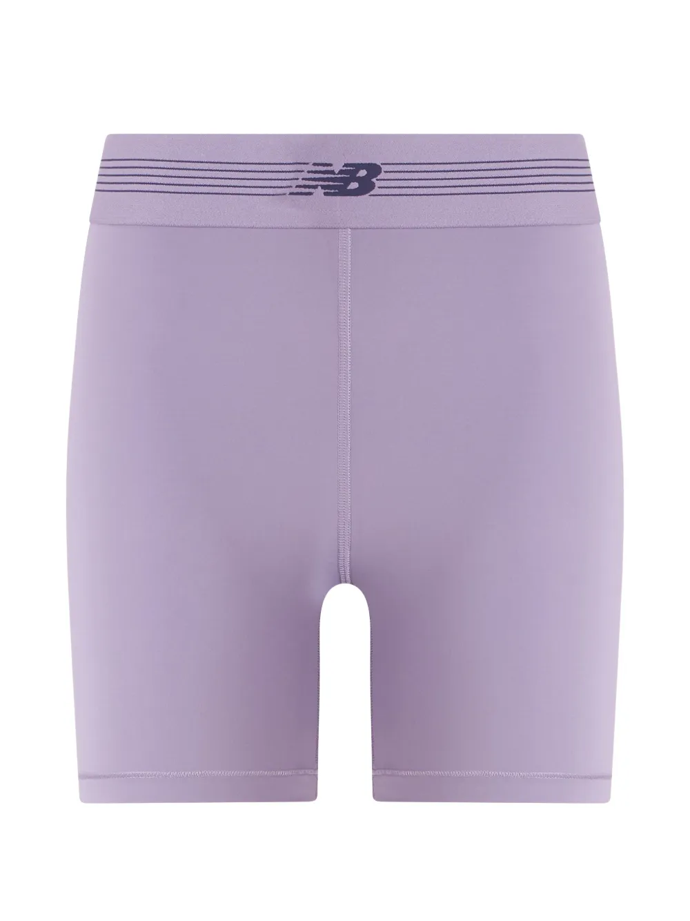 New Balance logo-print shorts - Violett