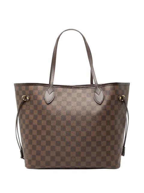 Louis Vuitton Pre-Owned Borsa tote Neverfull MM in tela Damier Ebene 2000