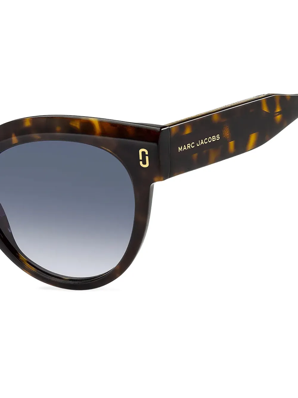 Marc Jacobs Eyewear Zonnebril met schildpadschild-design Bruin