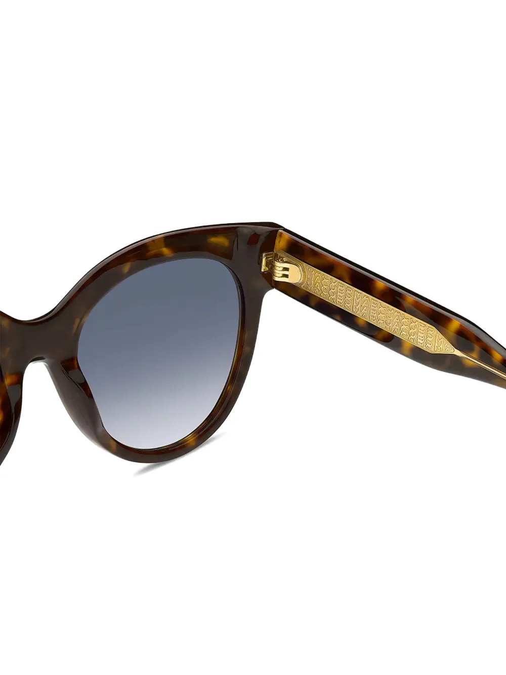 Marc Jacobs Eyewear Zonnebril met schildpadschild-design Bruin