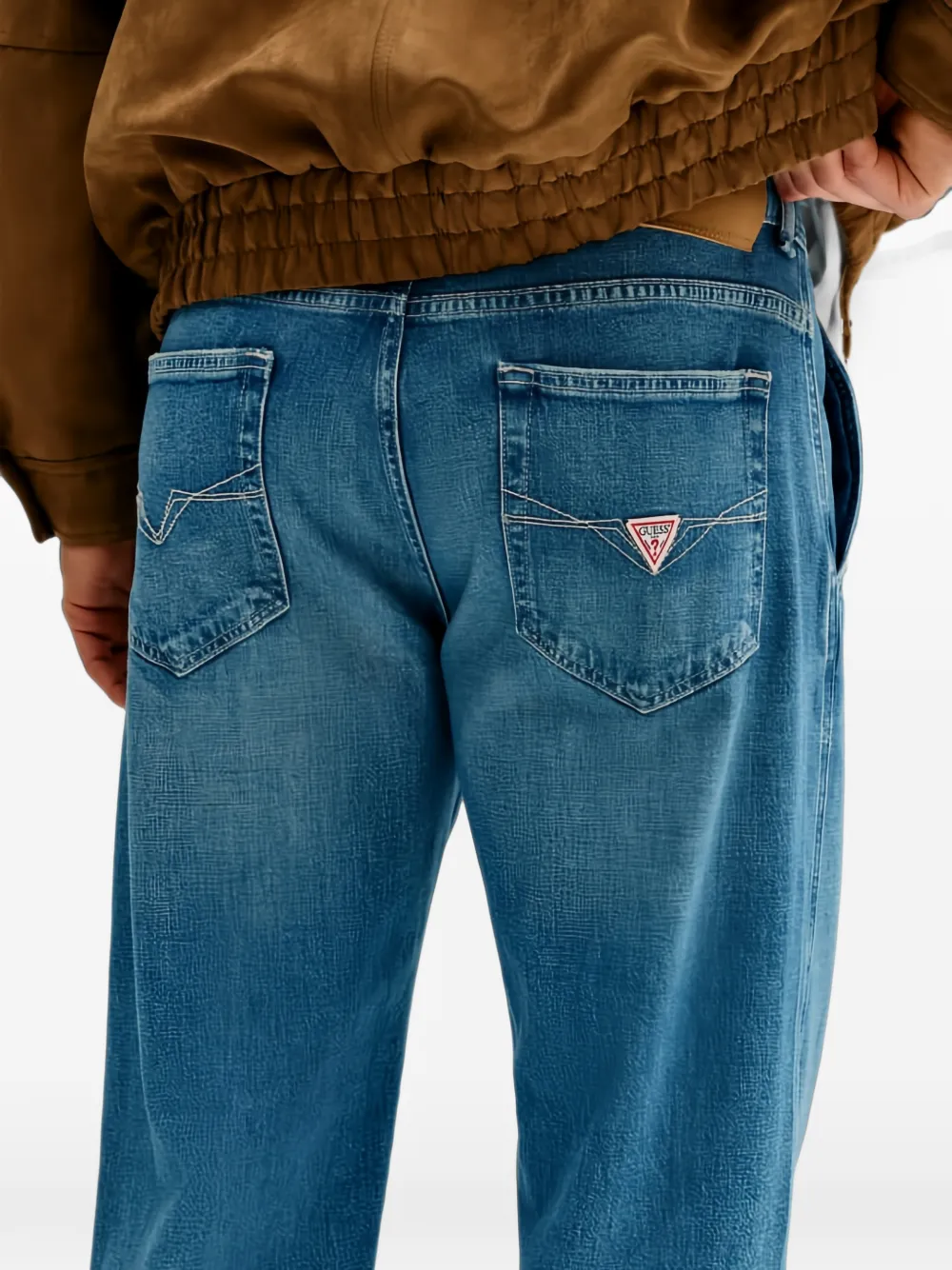 GUESS USA Straight jeans Blauw