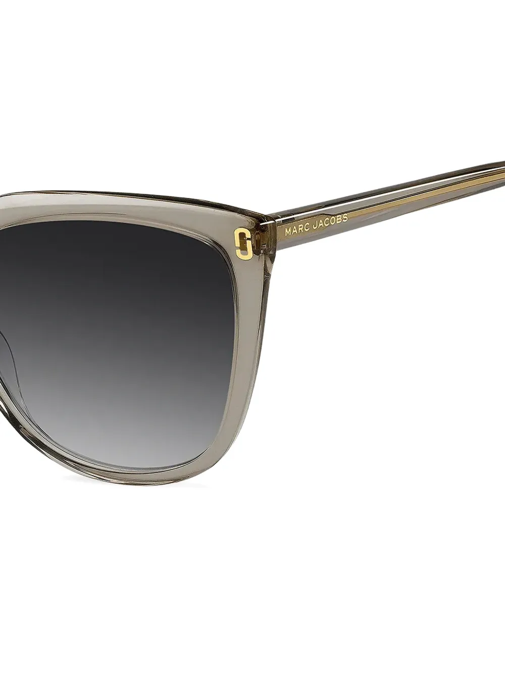 Marc Jacobs Eyewear Zonnebril met cat-eye montuur Grijs