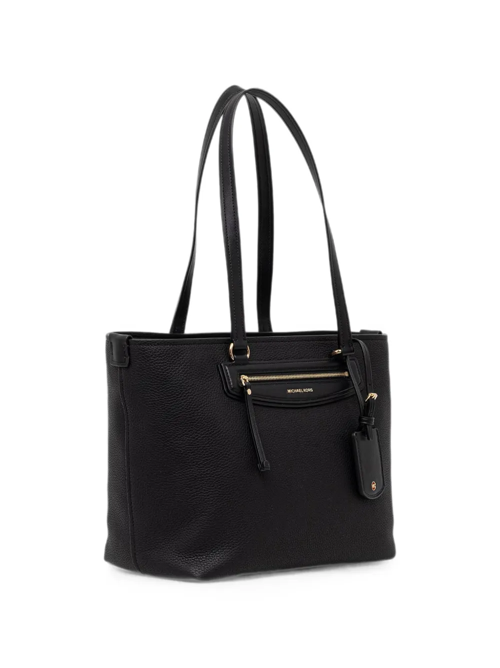 Michael Kors Jet Set Travel leren shopper Zwart
