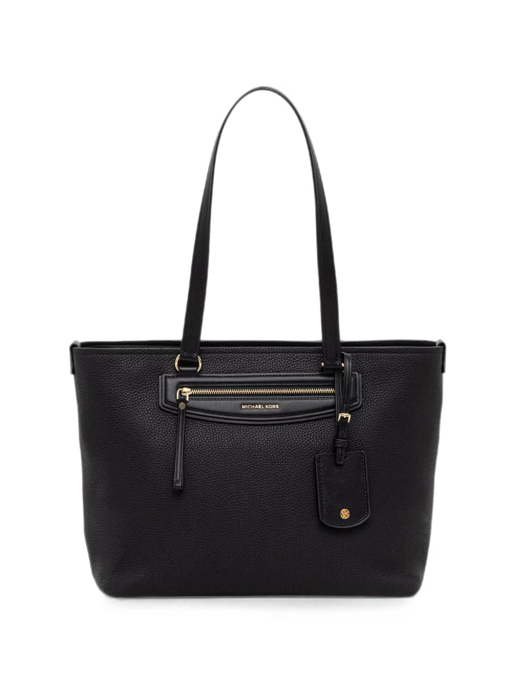 Michael Kors Jet Set Travel leren shopper Zwart