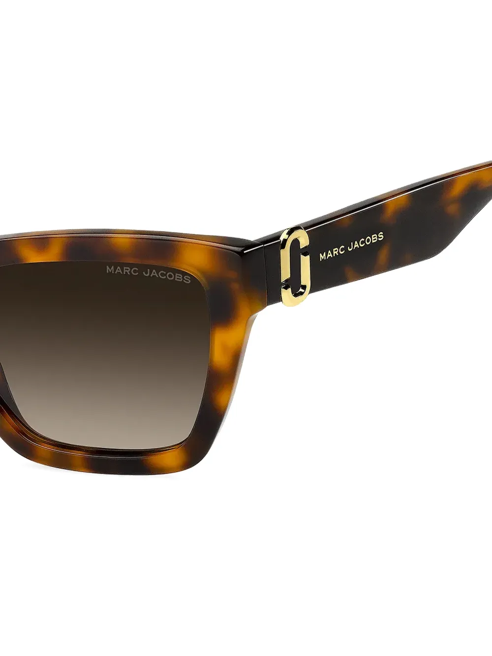 Marc Jacobs Eyewear Zonnebril met schildpadschild-effect Bruin