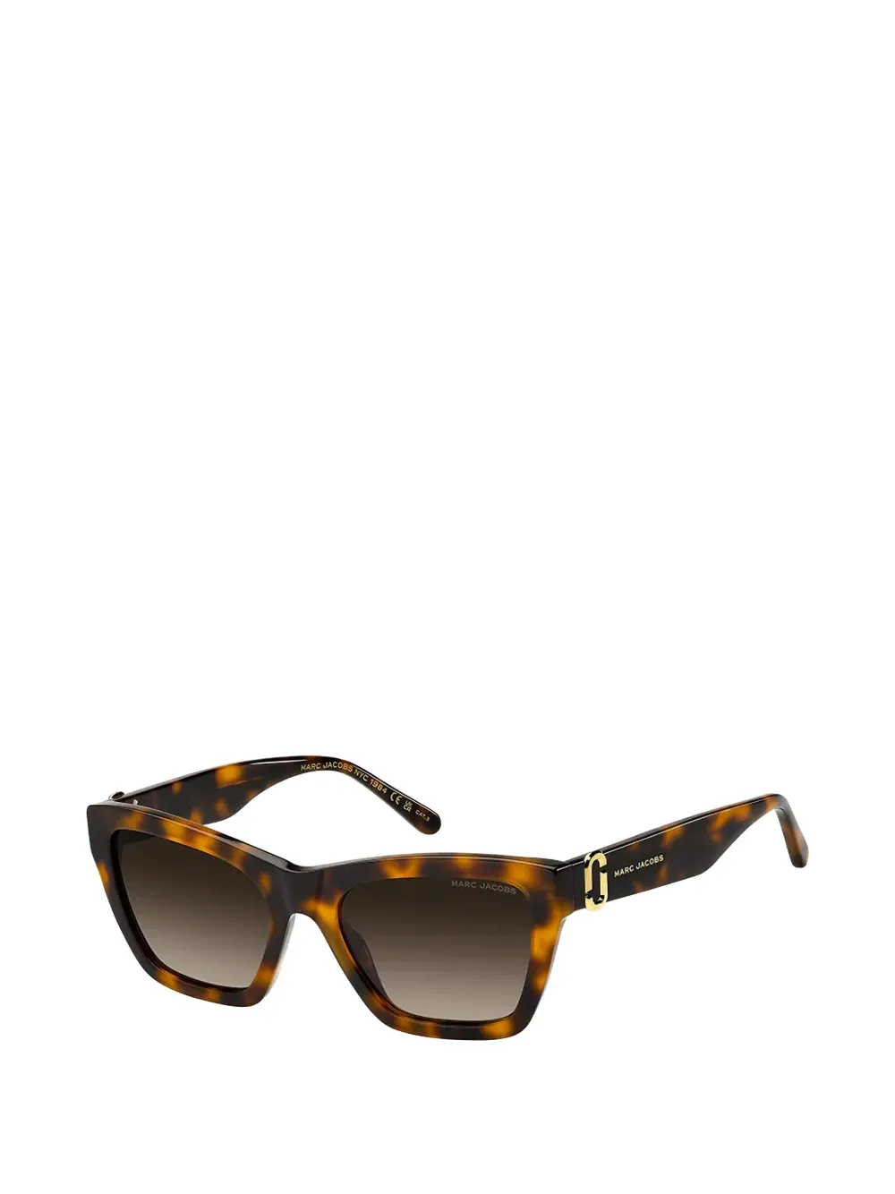 Marc Jacobs Eyewear Zonnebril met schildpadschild-effect Bruin