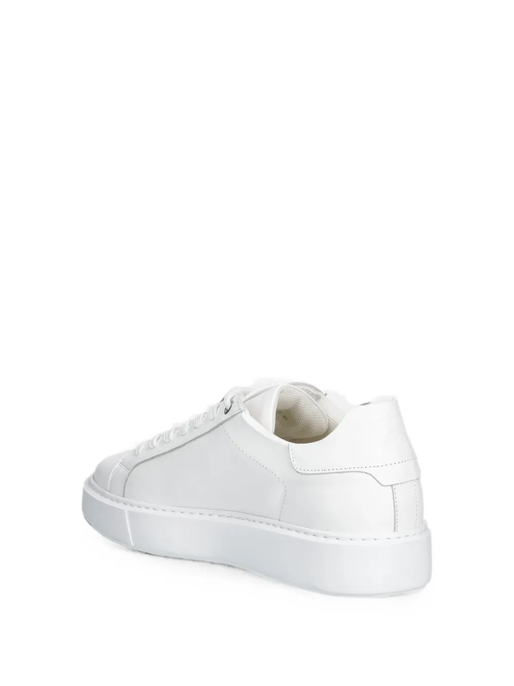 Marc O'Polo lace-up leather sneakers Wit