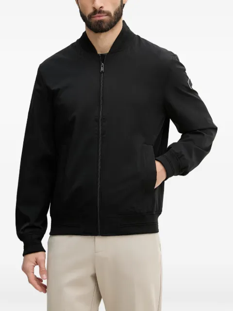 GUESS USA logo-patch bomber jacket