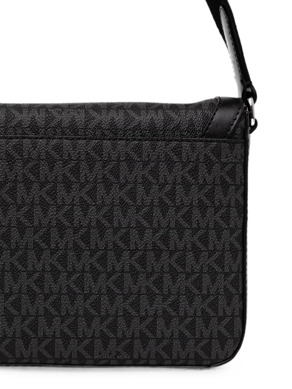 Michael Kors Hudson messengertas met monogramprint Zwart