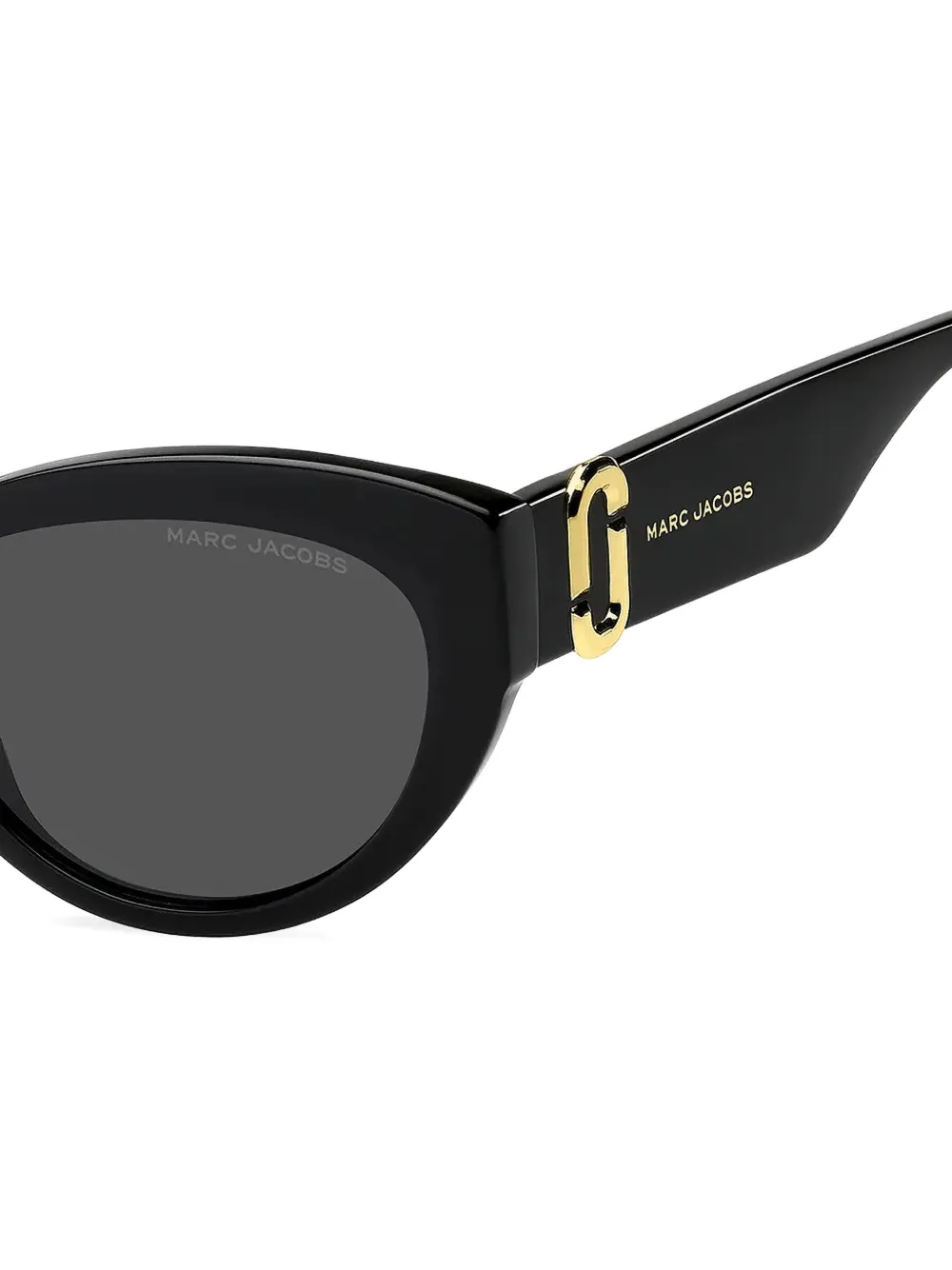 Marc Jacobs Eyewear Zonnebril met cat-eye montuur Zwart