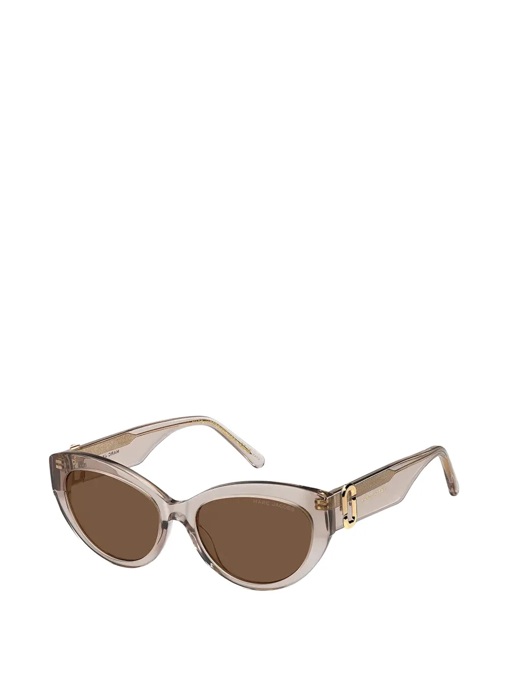 Marc Jacobs Eyewear J Marc zonnebril met cat-eye montuur Beige