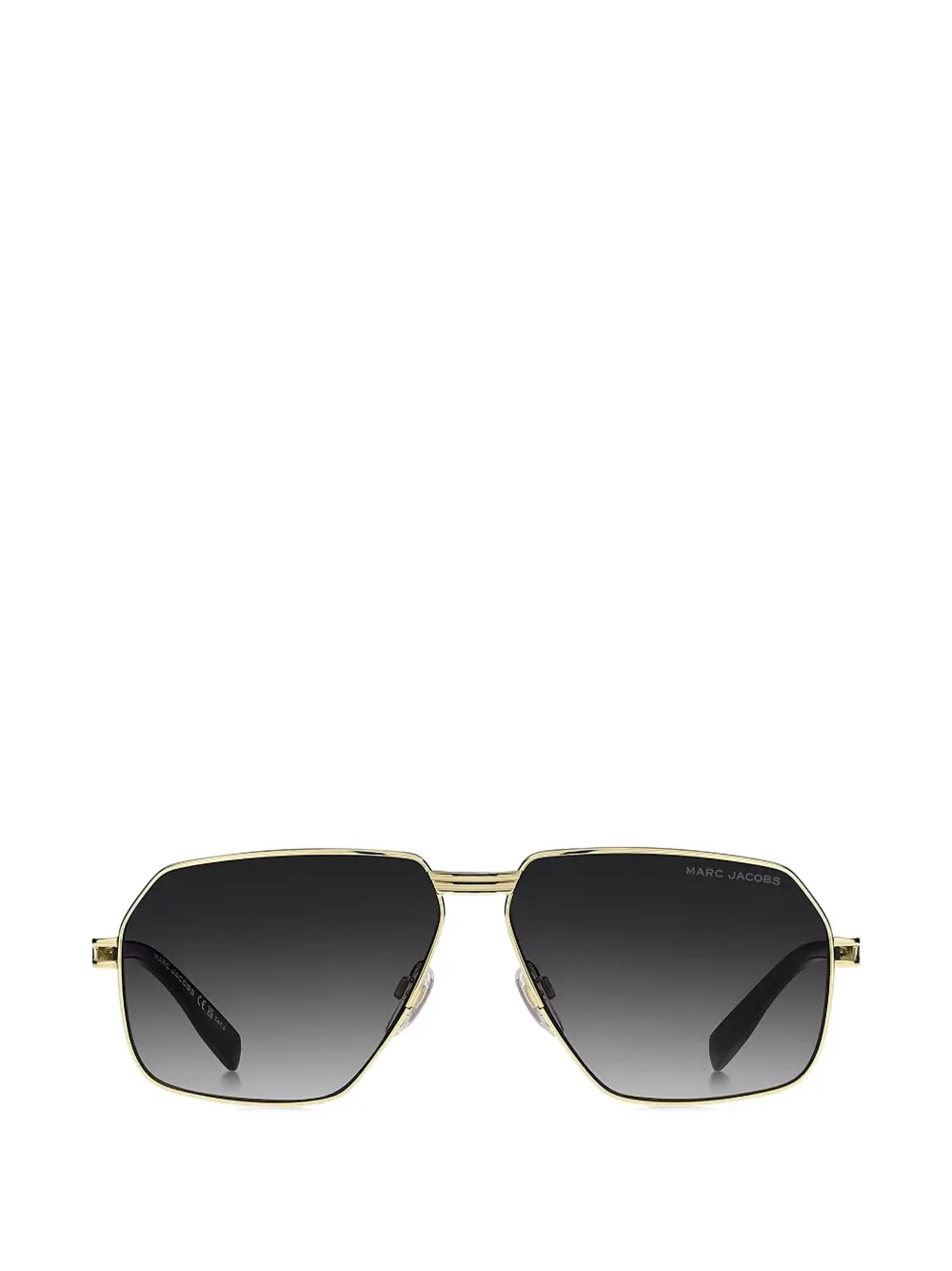 Marc Jacobs Eyewear geometric-frame sunglasses - Oro