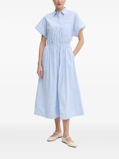 Joop! robe-chemise mi-longue Donika à taille élastiquée