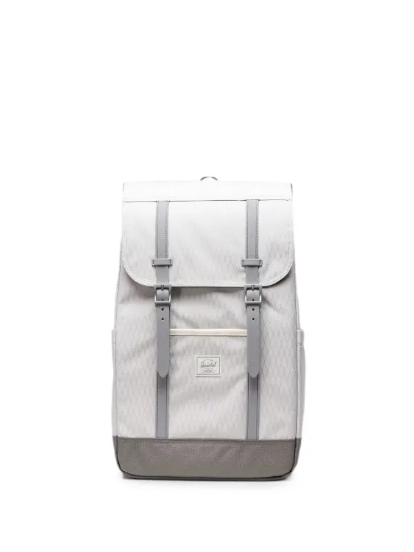 herschel backpack silver Classic XL Supply Co. USA and a retractable side pocket for water bottles or small items .= Herschel Backpack Light Gray