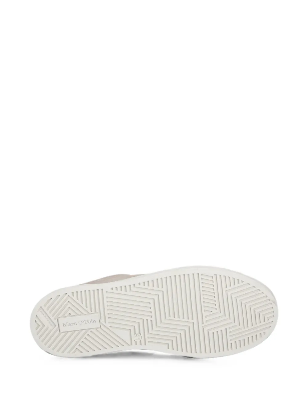 Marc O'Polo suede lace-up sneakers Beige