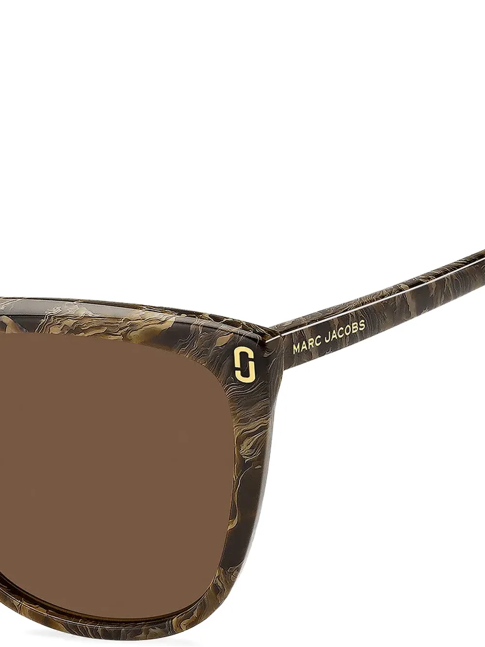 Marc Jacobs Eyewear Zonnebril met cat-eye montuur Bruin