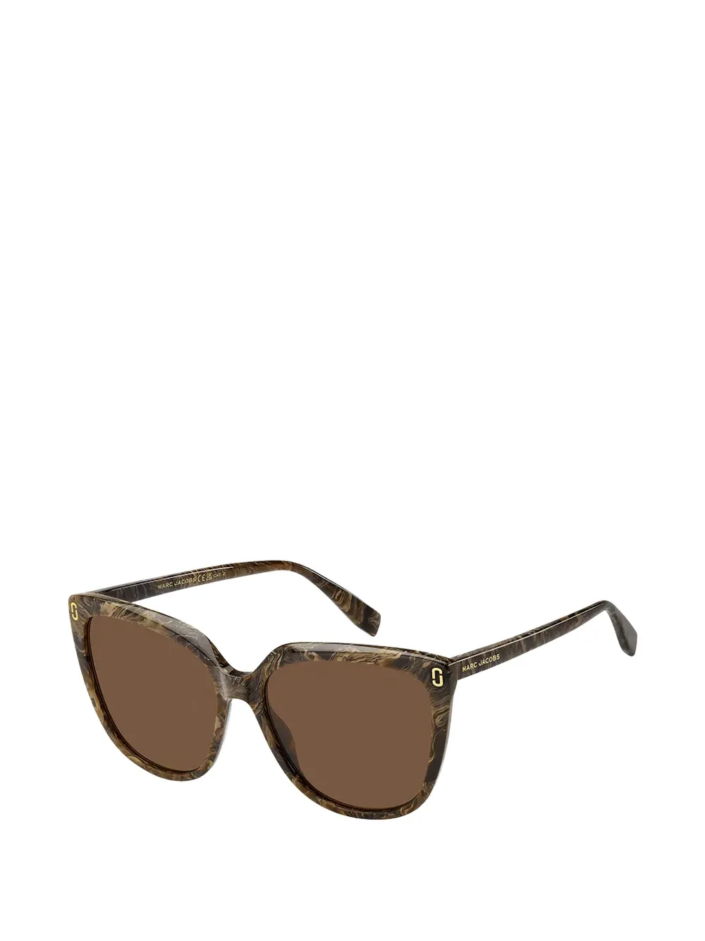 Marc Jacobs Eyewear Zonnebril met cat-eye montuur Bruin