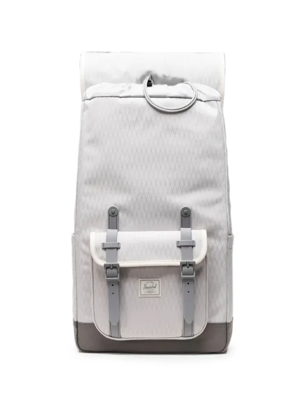 herschel backpack little america white Premium Classic A side zipper allows direct access to the main compartment without having to fully open the backpack Herschel Supply Co. Little America