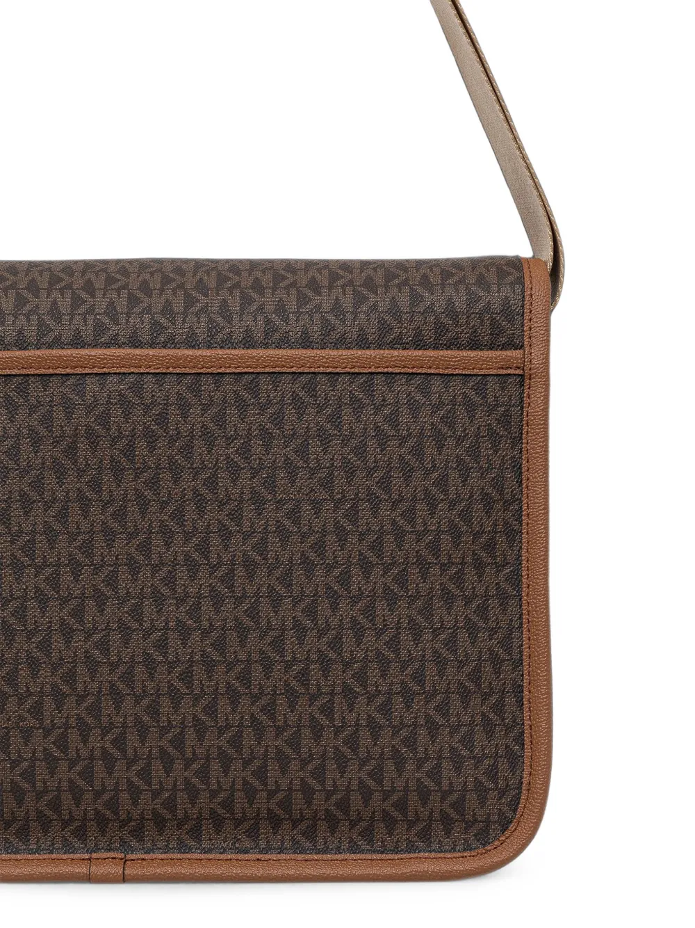 Michael Kors Messengertas met monogramprint Bruin