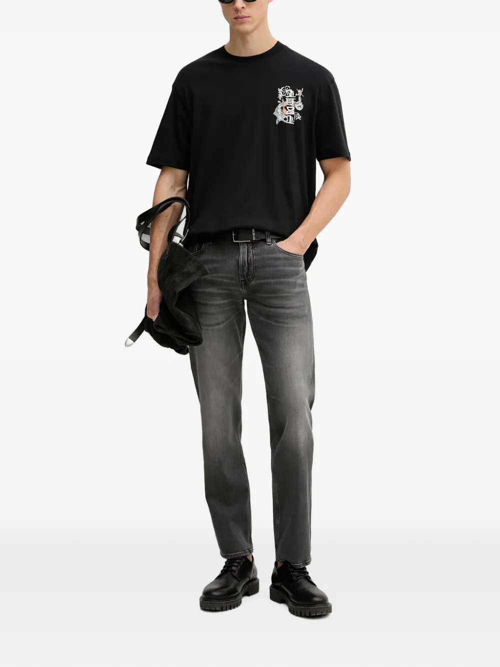 GUESS USA Angel skinny jeans Grijs
