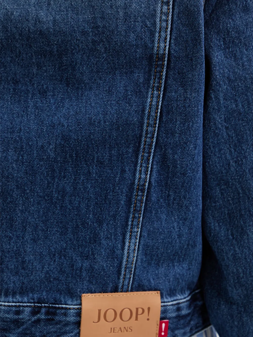 Joop! Imani denim jack met knopen Blauw