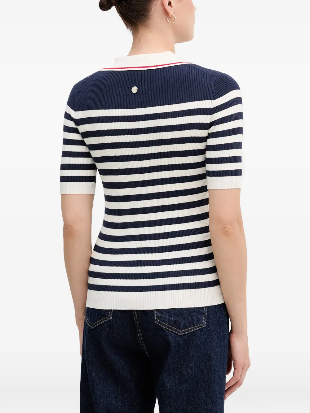 Joop! Kkole gestreept T-shirt met korte mouwen Blauw