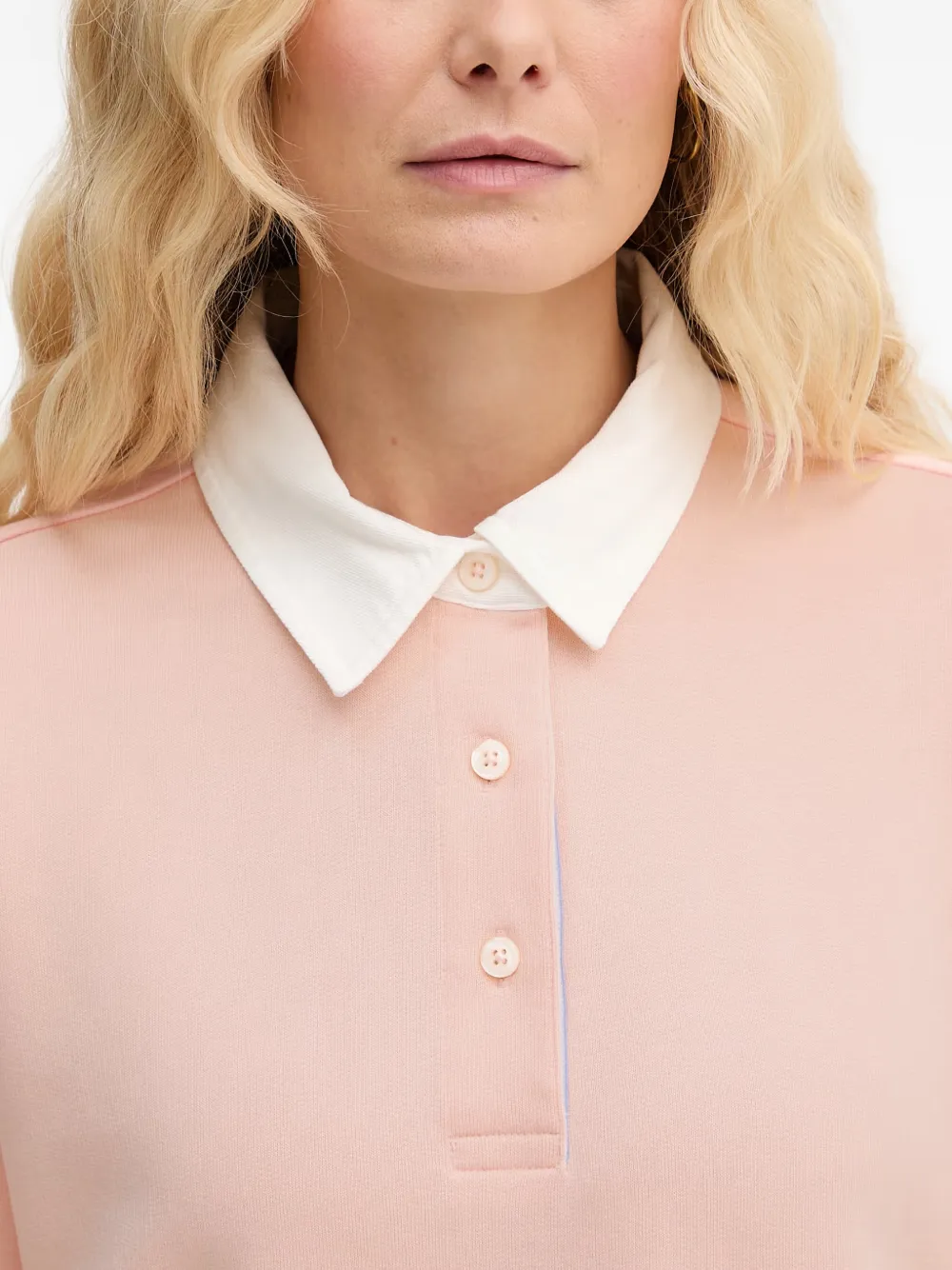 Gant Polotop met lange mouwen Roze