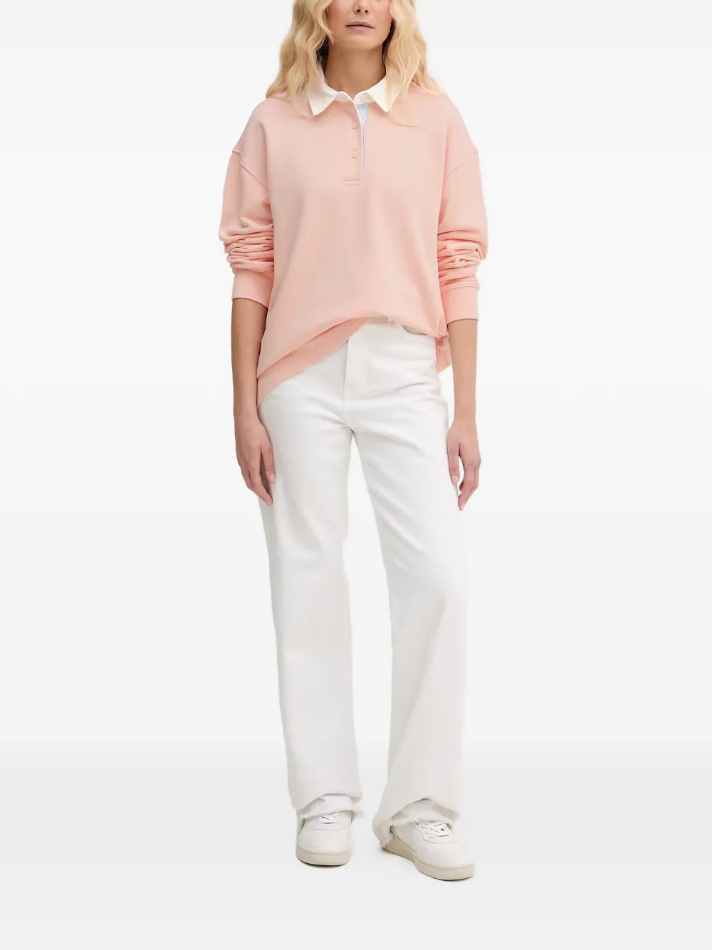 Gant Polotop met lange mouwen Roze