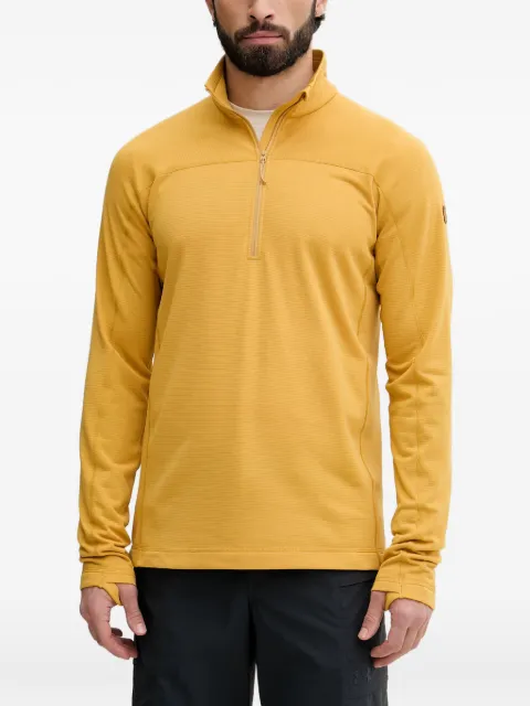 Fjällräven Abisko Lite half-zip ribbed-knit sweater