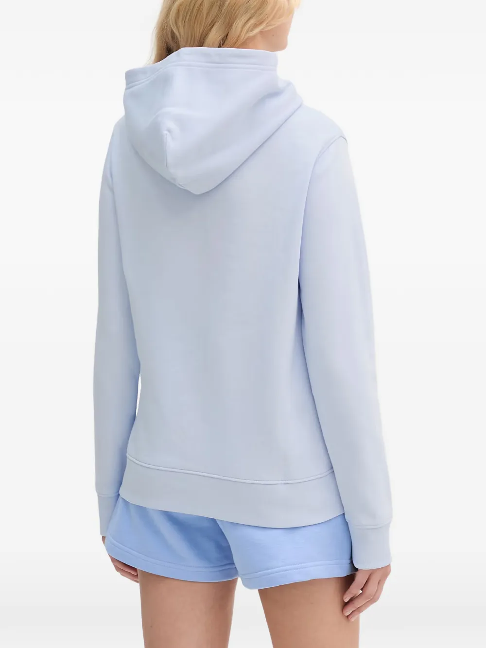 Gant Hoodie met logoprint Blauw
