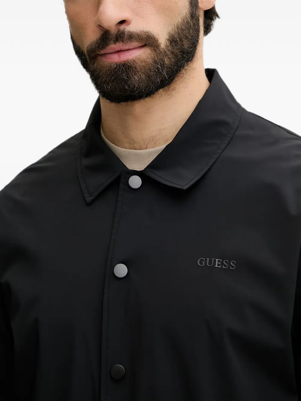 GUESS USA Portemonnee met logoprint Zwart