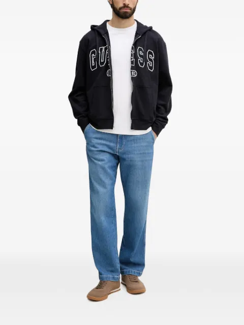 GUESS USA sudadera con capucha y logo bordado