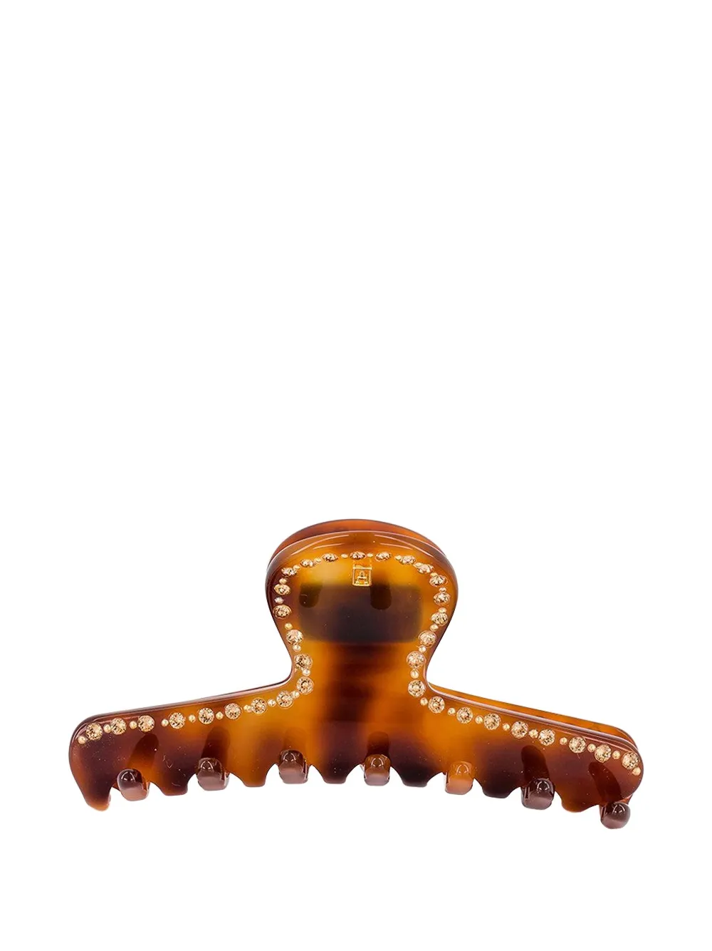 Alexandre de Paris Raspail crystal-embellished hair clip - Marrone