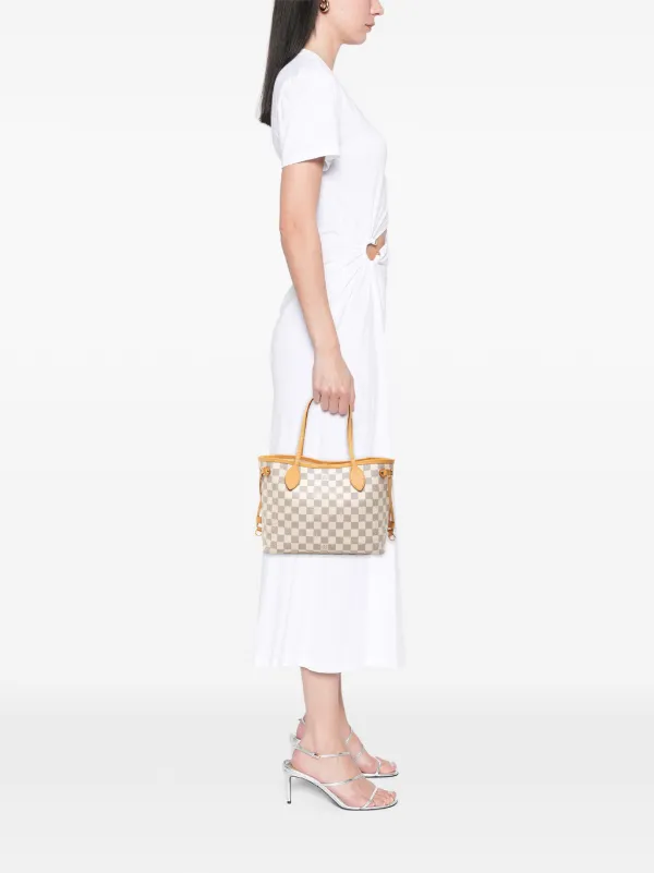 Louis Vuitton Pre-Owned 2010 ダミエ アズール ネヴァーフル PM Louis Vuitton Pre-Owned 2010 ダミエ アズール ネヴァーフル PM