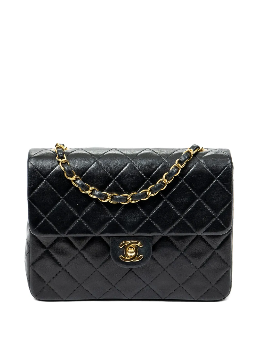 CHANEL Pre-Owned quilted CC turn-lock shoulder bag - Nero