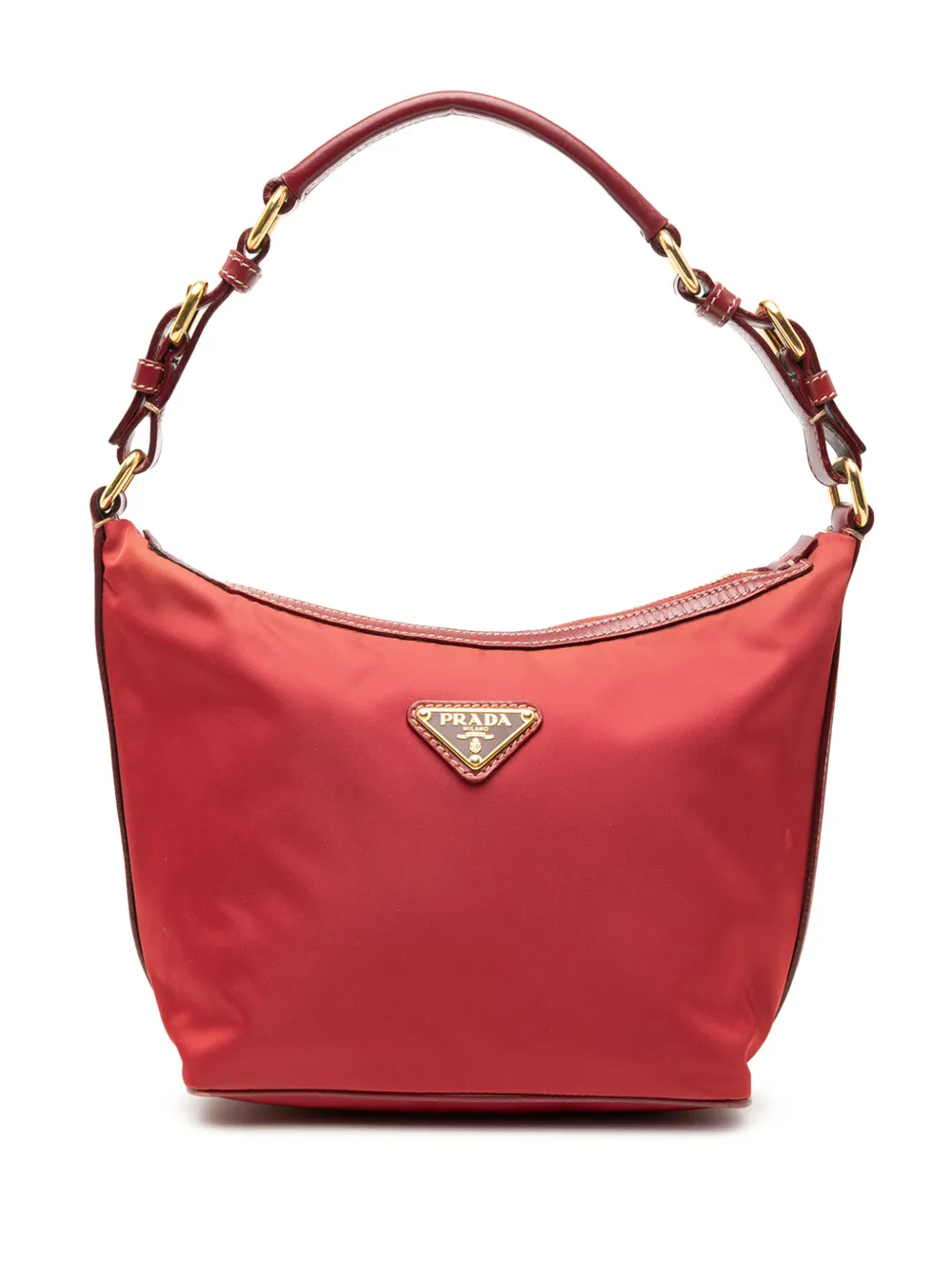 Prada Pre-Owned 2013-2026 Tessuto shoulder bag - Rosso