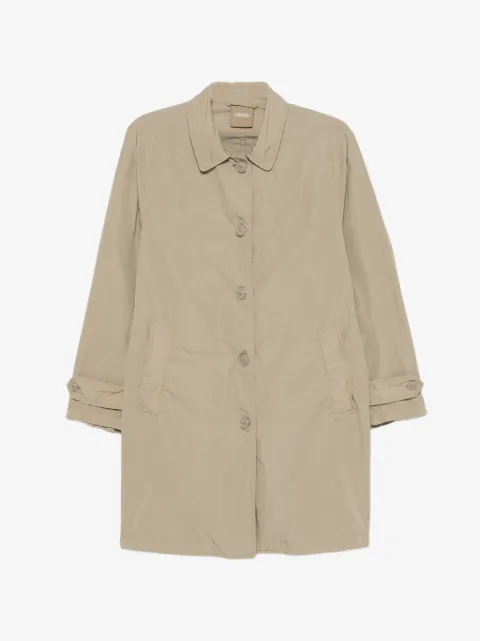 ASPESI button-up long-sleeve trench coat