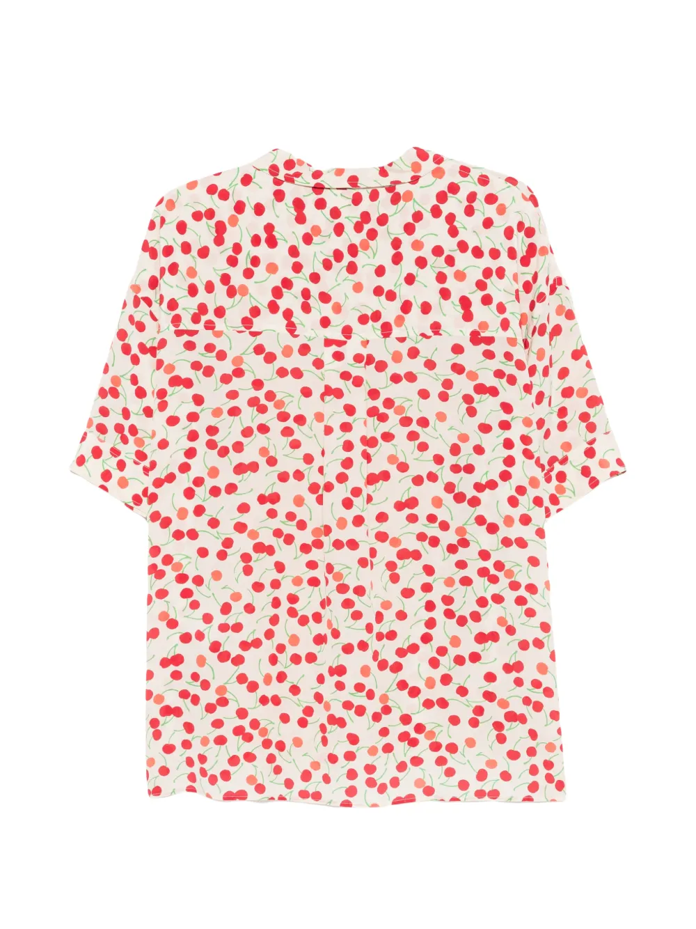  Aspesi Blusa Con Cerezas Estampadas - Neutro 