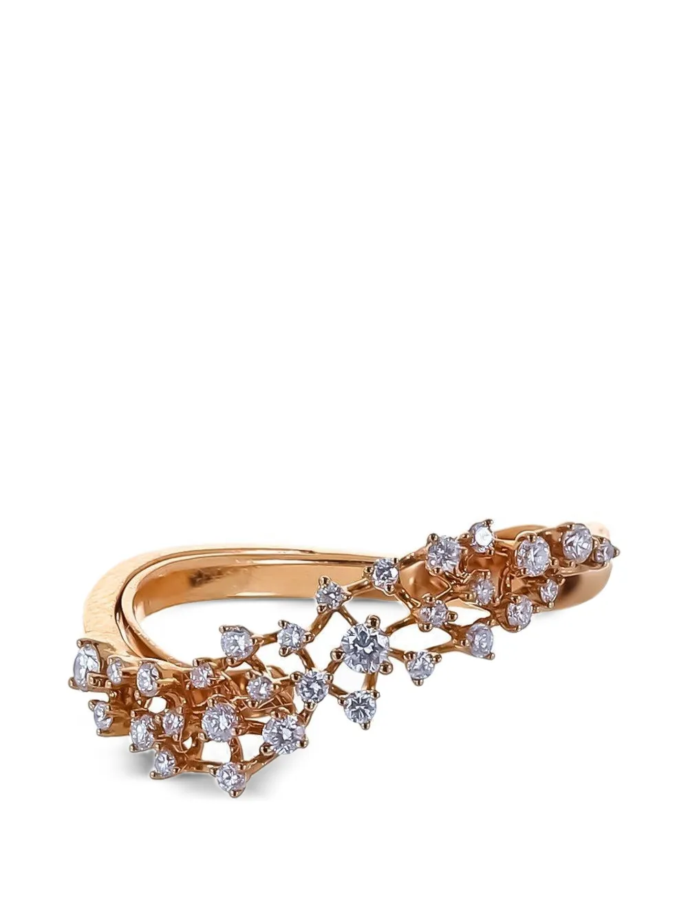 Ananya Scatter diamond ring - Rosa