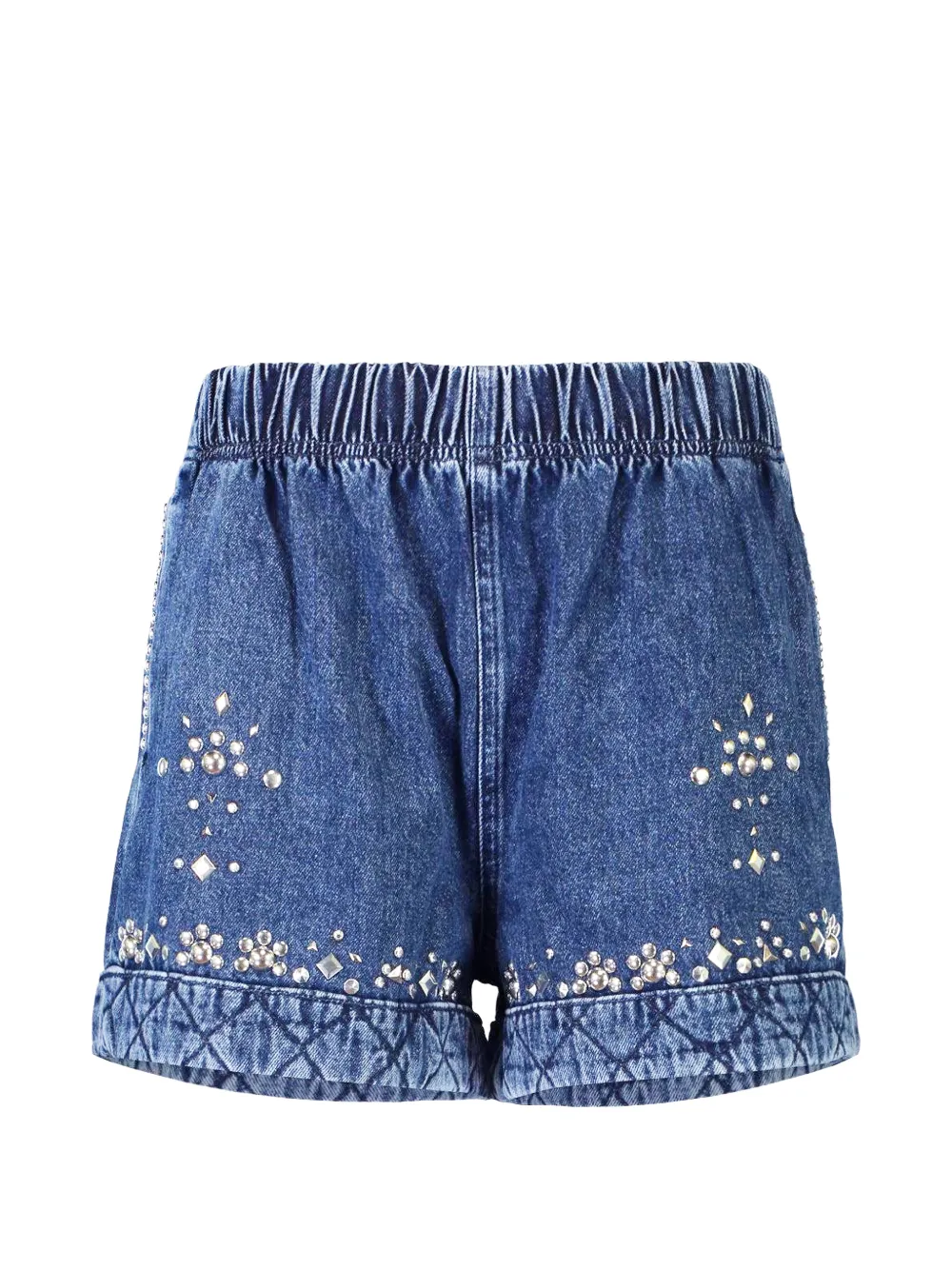 Hayley Menzies Cyndi stud-embellished shorts - Blue