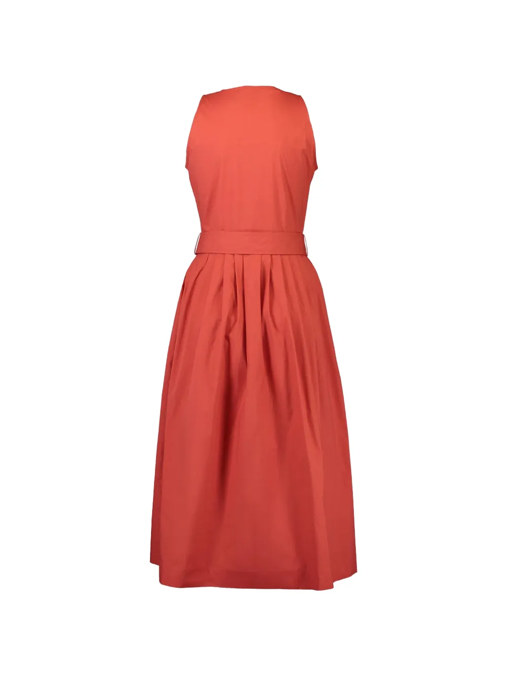 Antonelli Liana midi-jurk met ceintuur Rood
