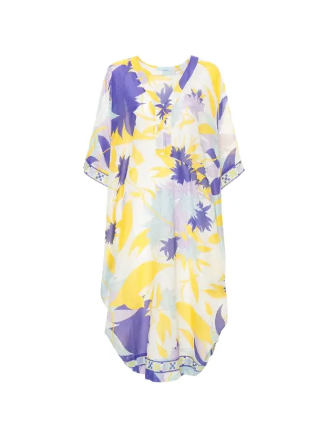 PUCCI Pre-Owned caftán con estampado floral