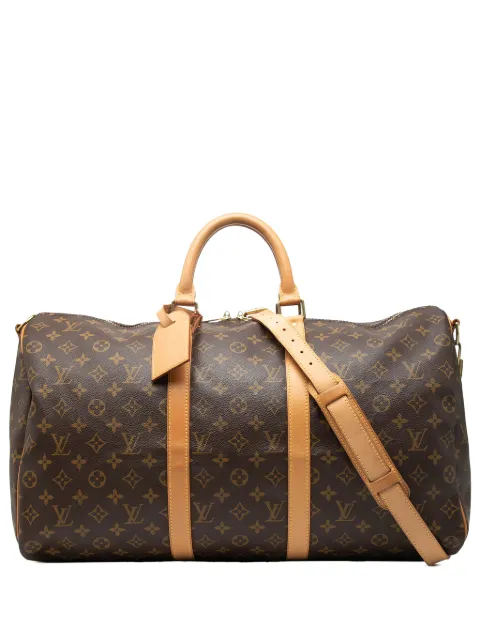 Louis Vuitton Pre-Owned bolso de viaje Keepall Bandouliere 50 con monograma 2000