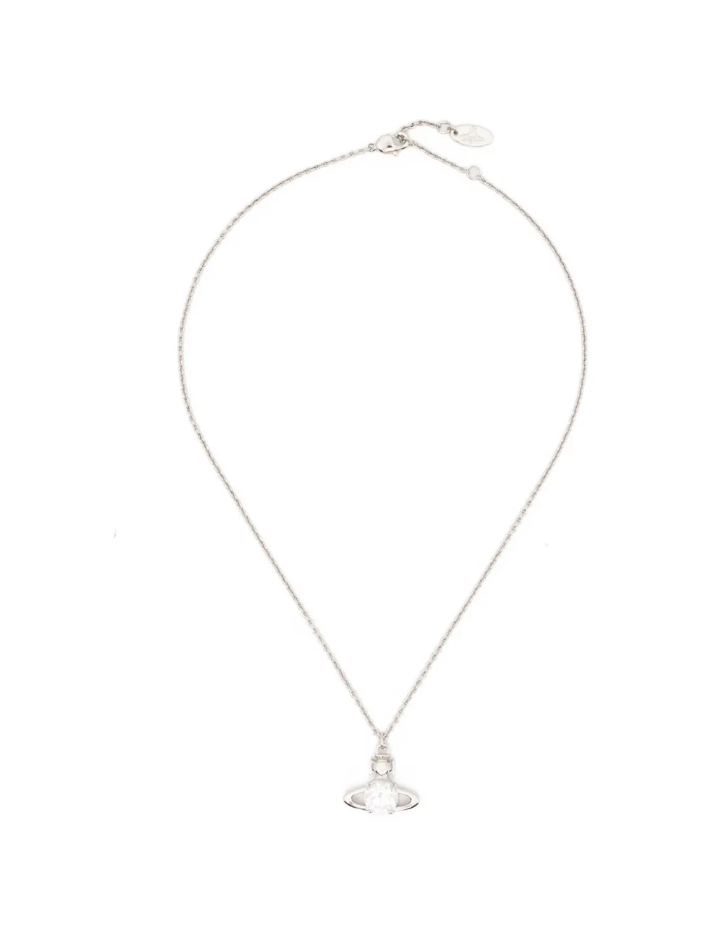 Vivienne Westwood Reina large-pendant necklace - Argento