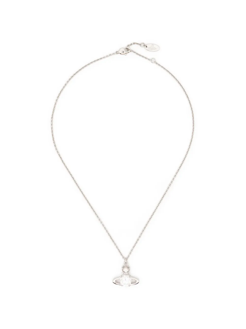 Vivienne Westwood Reina large-pendant necklace - Argento