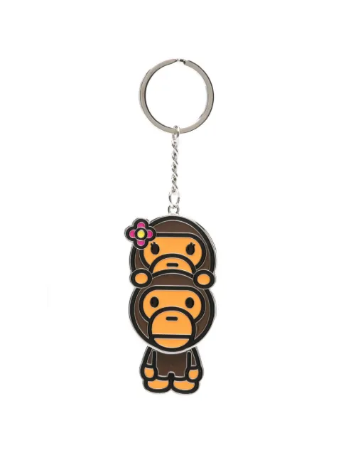 BAPE BLACK *A BATHING APE® Baby Milo keyring