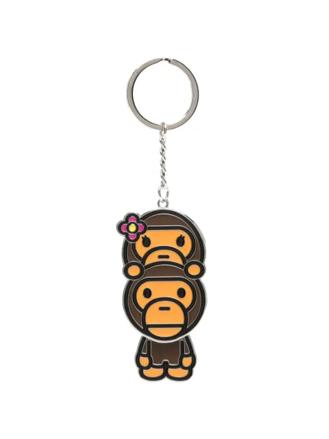 BAPE BLACK *A BATHING APE® Baby Milo keyring