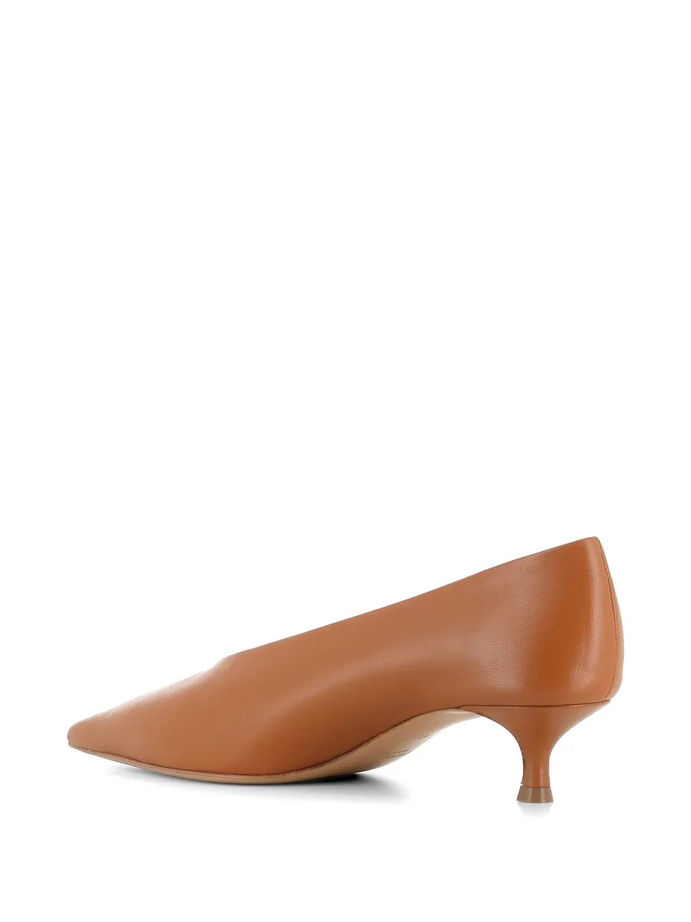Le Monde Beryl pointed-toe V-neck pumps Bruin