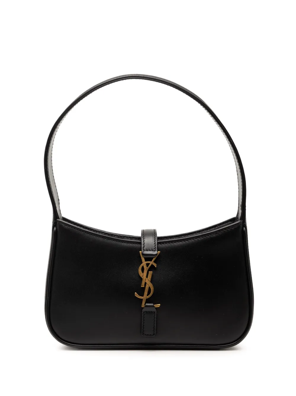 Saint Laurent Pre-Owned 2022 Mini Smooth Calfskin Le 5 a 7 shoulder bag - Nero